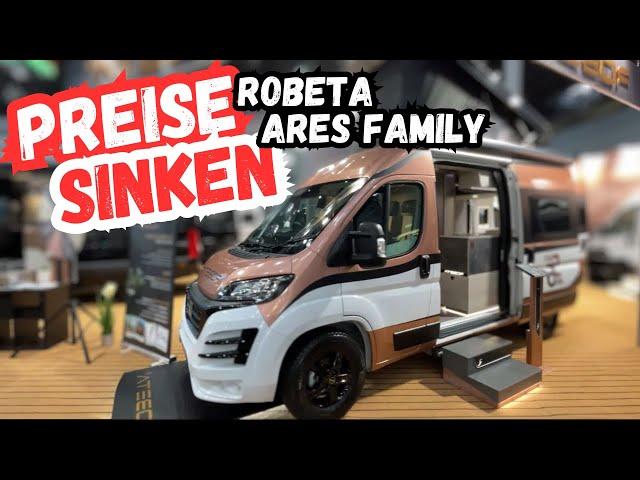 Wohnmobil PREISE SINKEN | Caravan Salon 2024 auch bei Robeta Kastenwagen