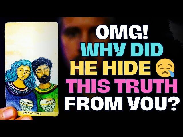 What is he hiding from you? Discover why He’s keeping his distance and afraid to reveal the truth…