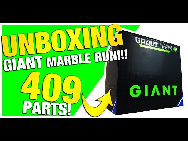 UNBOXING - GIANT MARBLE RUN!!!  (GraviTrax)