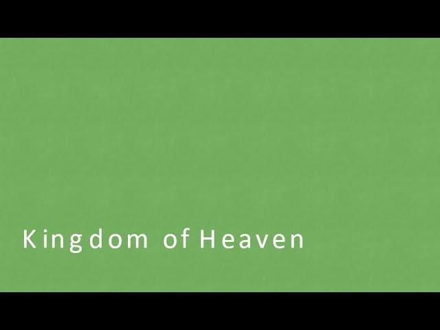 Kingdom of Heaven- Vineyard Wages | Glengormley Presbyterian Church