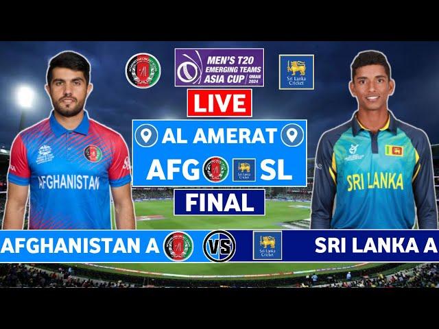 Asia Cup Final Live: Sri Lanka vs Afghanistan Final Live | SL vs AFG Final Live Scores & Commentary