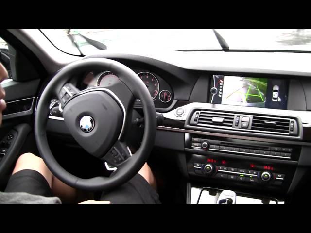 BMW 528i Parking Assistant主動停車輔助系統運作實況