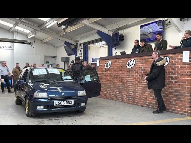 1994 RENAULT CLIO WILLIAMS PHASE 1 SOLD AT AUCTION