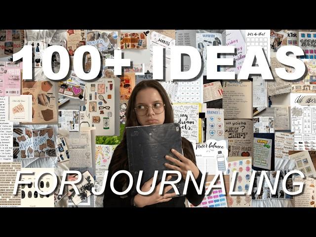 100+ ideas for journaling! aniwwix️