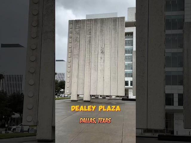 Dealey Plaza & JFK Memorial: A Journey Through History in Dallas, Texas! #fyp #shorts #short #texas