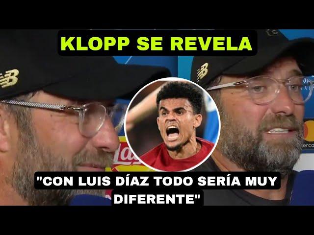 INCREÍBLE LUCHO ESTO DIJO KLOPP "con Luis todo sería muy diferente"