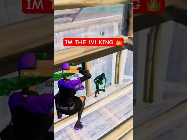 I’m the 1v1 king  #gaming #fortnite #fortniteclips