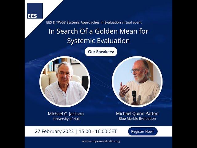 Debate recording: Patton vs Jackson on Systems Concepts in Evaluation