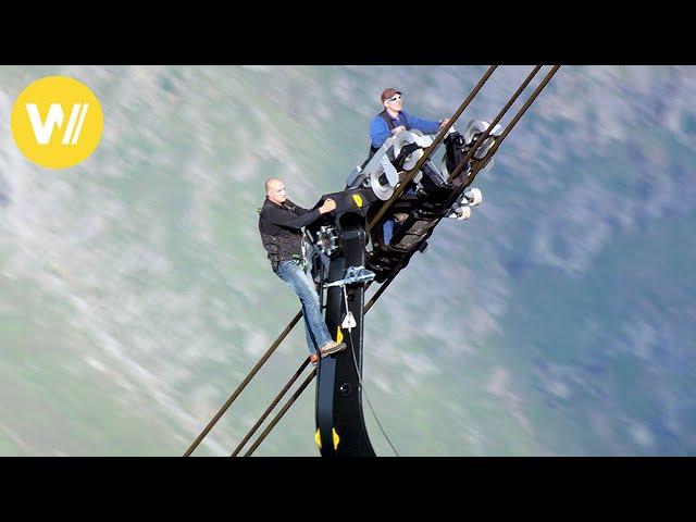 A dizzying job: Maintaining the most modern cable cars in the world