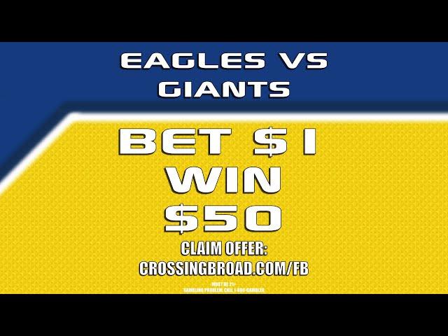 FoxBET Week 10 Promo: 50-1 Odds on Eagles to Score