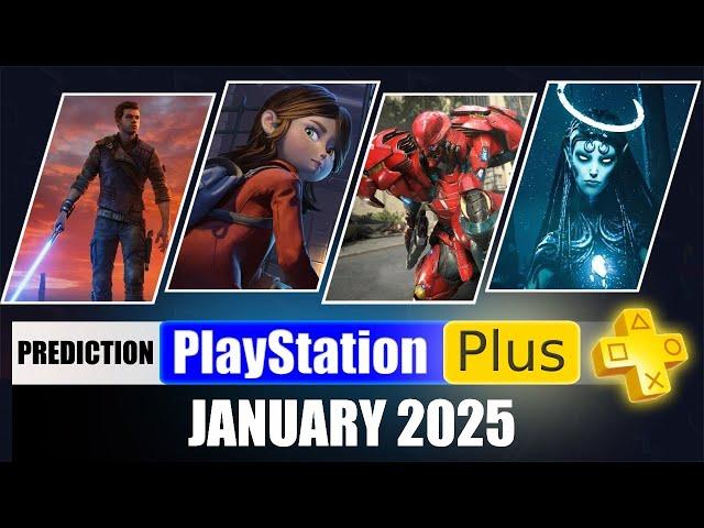 PS PLUS JANUARY 2025  Prediction of FREE GAMES for PS4 / PS5 in PS+ JANUARY monthly games 2025