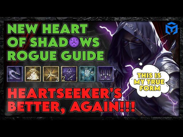 NEW upgraded S tier Heartseeker Rogue build guide, with extra AoE damage! FUN! Diablo 4, Season 5.