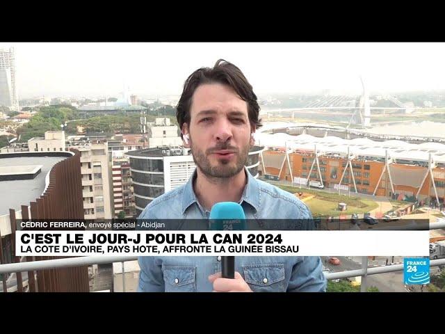 Jour de lancement pour la CAN 2024 • FRANCE 24