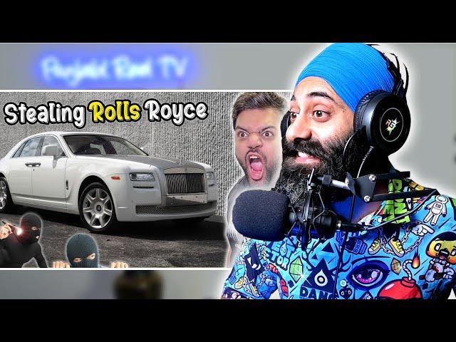 Indian Reaction on Duniya Ki Sab Se Luxury Car Chori Karli | PunjabiReel TV Extra