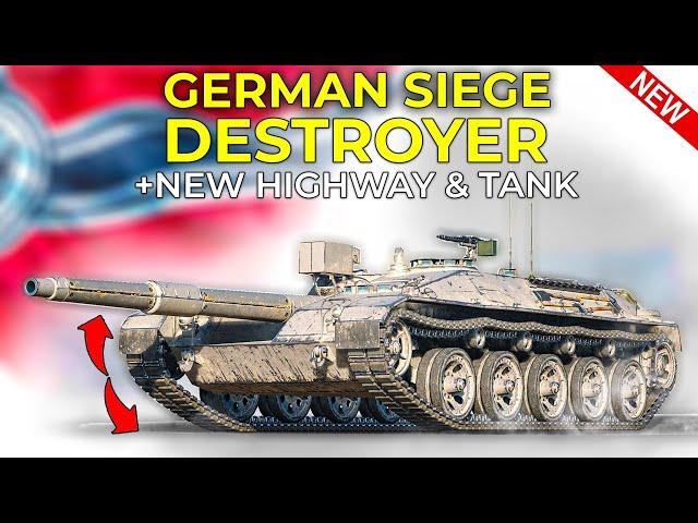 NEW Siege-German, Twin-Gun Heavy and Highway Changes | World of Tanks News