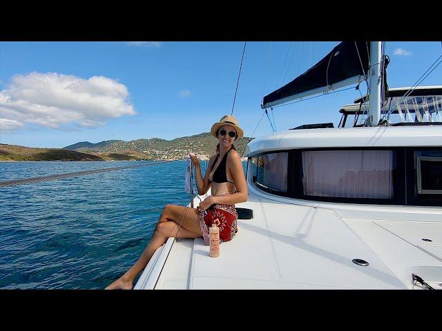 REALISTIC Day in the Life of Liveaboard Sailors Cruising the Caribbean