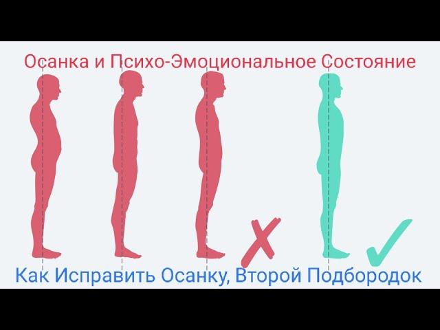 Как Перестать Горбиться?Осанка|Второй Подбородок| Лишний Вес| Холка| Как Избавиться? Александр Брут.