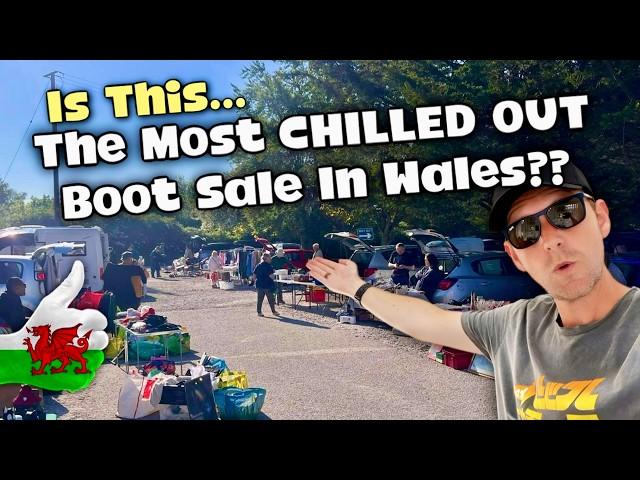 Inside The Most CHILLED Car Boot Sale In Wales! | Treasure Hunting At Abakhan