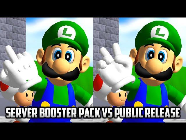 ⭐ Super Mario 64 PC Port - Render96 HD Model Pack v1.4.2 Comparison