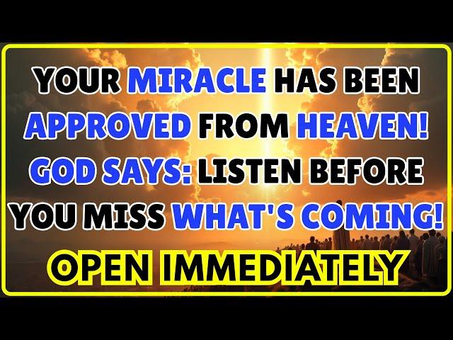 BREAKING: A Miracle Is About to Make You RICH in Minutes—God Says Open This NOW! 