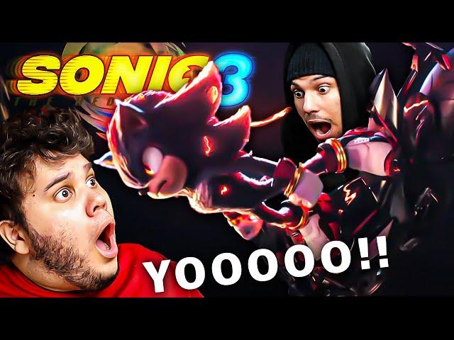 Sonic Movie 3 TRAILER REACTION | Shadow is Pure Concentrated Aura !!!