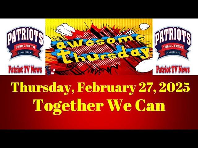 Patriot TV News - Thursday, February 27, 2025