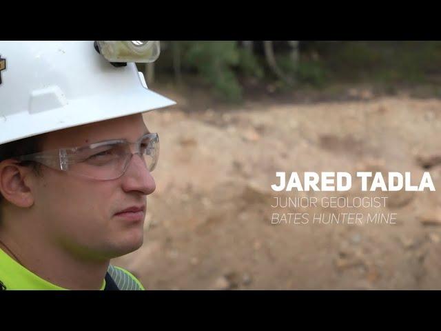 Jared Tadla | Junior Geologist at the Bates Hunter Mine