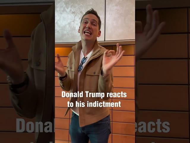 Hilarious impression of Donald Trump REACTING to his INDICTMENT | Comedian Matt Friend