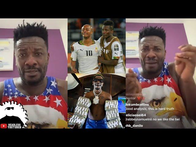 Asamoah Gyan Goes All Out. Talks Dede Ayew, Shatta Wale, Kantamanto Fire, NDC NPP etc.