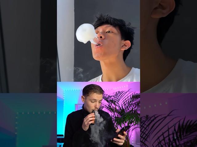 Reacting Vape Tricks 