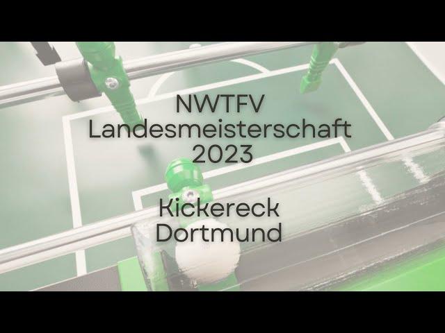 Qualification: Singles - NWTFV Landesmeisterschaft 2024 | Tablesoccer.TV