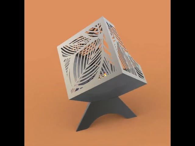 Cube Dxf files for Diy Welding Project, Cnc Laser Plasma Files for cutting