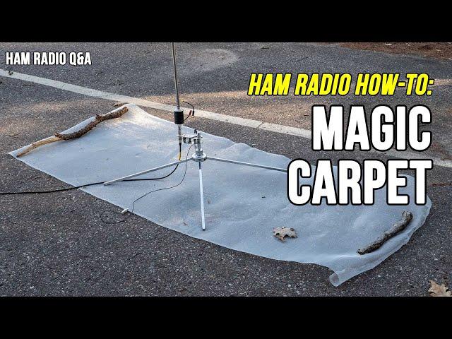 Window screen antenna ground network- I can't believe what this does!  #hamradioqa