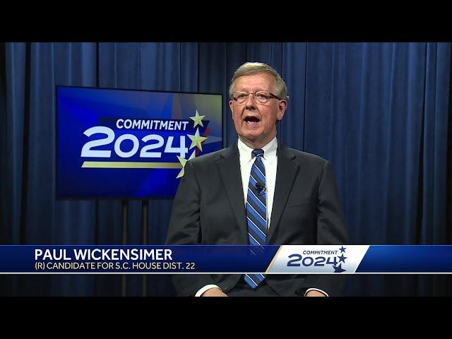 Republican Paul Wickensimer is running for SC House District 22