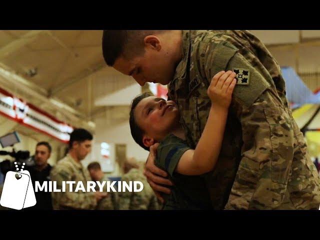 Parents Reuniting With Their Kids Compilation | Militarykind