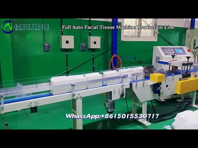 Nice quality fully auto facial tissue paper /hand towel paper machine production line