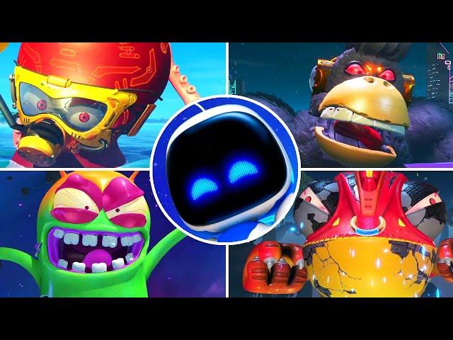 Astro Bot - All World Bosses