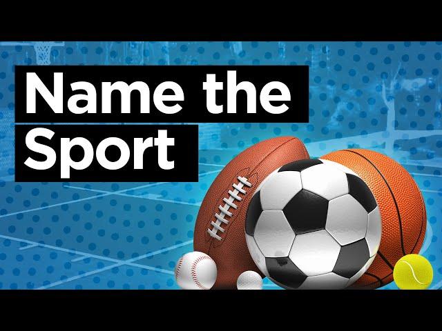 Name the Sport - Photo Quiz