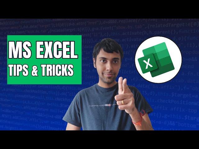 4 Advanced Excel Tricks & Functions you must know | Excel Tricks | Analyst Adithya