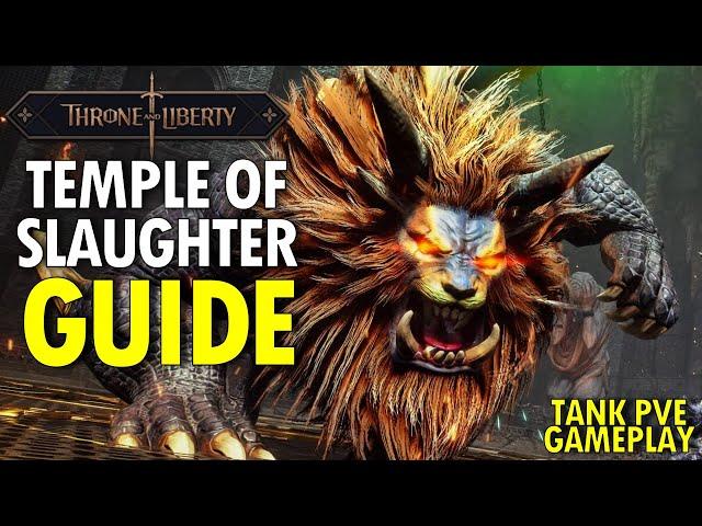 Throne and Liberty - Temple of Slaughter GUIDE - TANK POV