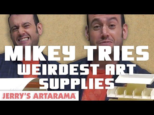 Mikey Tries - Weirdest Art Supplies