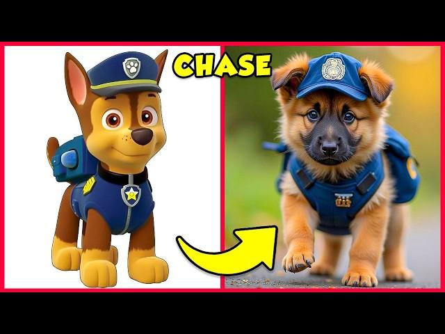 How Paw Patrol Characters Look In Real Life  + Guess The Paw Patrol Characters by Voice 