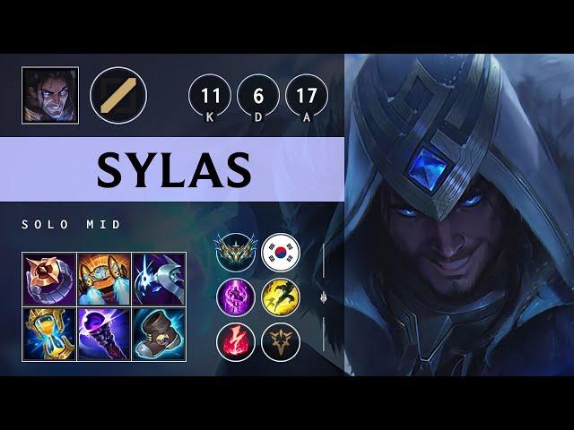 Sylas Mid vs Smolder: Rampage - KR Challenger Patch 14.22