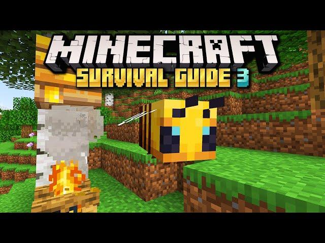 Bees, Honey, and Automatic Honeycomb! ▫ Minecraft Survival Guide S3 ▫ Tutorial Let's Play [Ep.26]