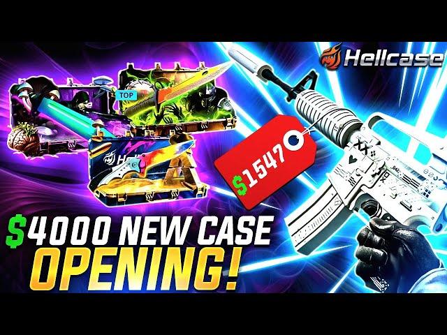 $4000 NEW CASE OPENING ON HELLCASE !! !? !! HELLCASE PROMO CODE 2025 ! HELLCASE CASE OPENING !