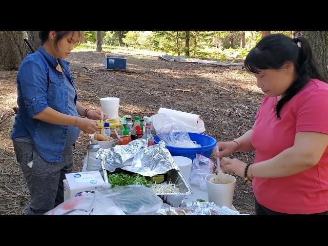 Family camping at PiPi campground lomzem kawg 2020