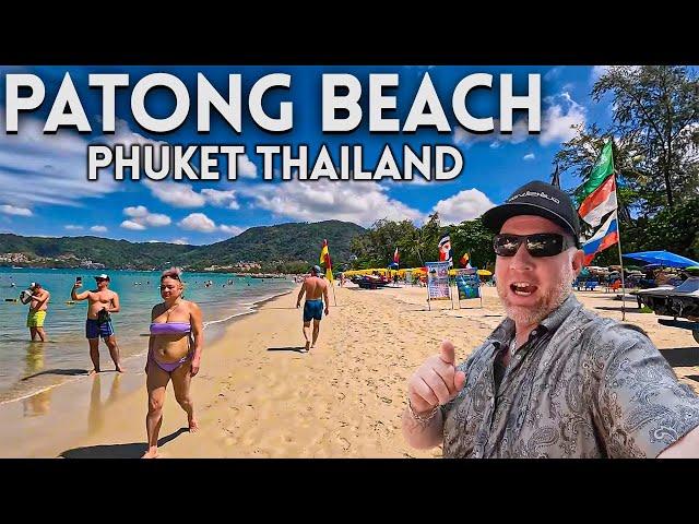 Patong Beach Phuket Thailand 2025 4K