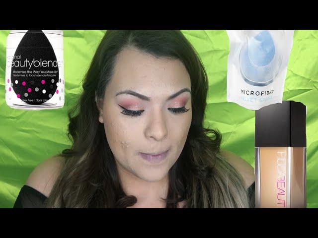 JUNO & CO V.S BEAUTY BLENDER [HUDA BEAUTY FOUNDATION] REVIEW