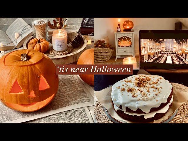 'tis near Halloween  Delicious carrot cake, Victorian Ghost Story, Harry Potter & Countryside Vlog