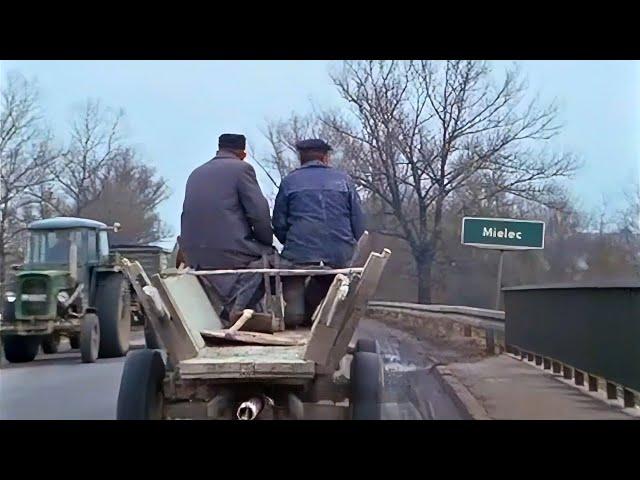 An ordinary day in Mielec, Poland in 1979 - colourful memories [HQ].